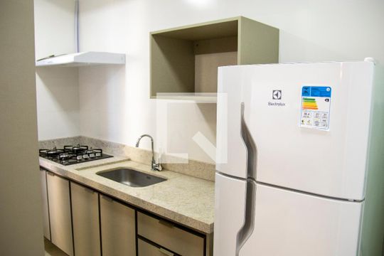 Cozinha de apartamento para alugar com 2 quartos, 69m² em Setor Marista, Goiânia