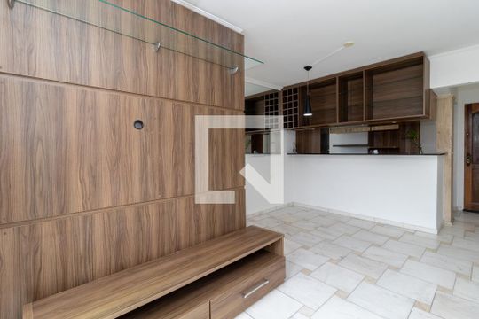 Sala de Estar de apartamento para alugar com 2 quartos, 60m² em Vila Celeste, São Paulo