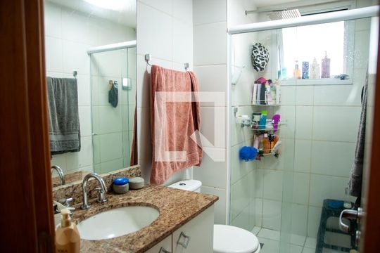 Banheiro Suíte de apartamento à venda com 3 quartos, 90m² em Recreio dos Bandeirantes, Rio de Janeiro