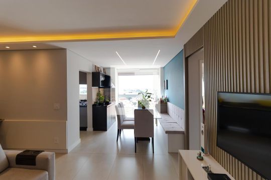 Salas de apartamento para alugar com 2 quartos, 75m² em Parque Industrial, Campinas