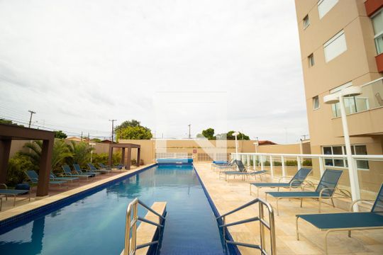 Área comum - Piscina de apartamento para alugar com 2 quartos, 75m² em Parque Industrial, Campinas