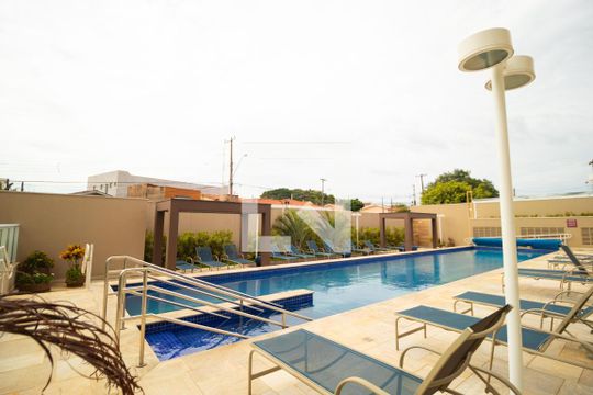 Área comum - Piscina de apartamento para alugar com 2 quartos, 75m² em Parque Industrial, Campinas