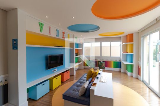 Área comum - Brinquedoteca de apartamento para alugar com 2 quartos, 75m² em Parque Industrial, Campinas