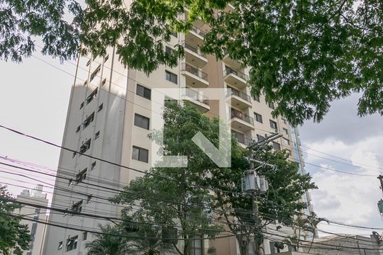 Fachada de apartamento para alugar com 2 quartos, 60m² em Brooklin Paulista, São Paulo
