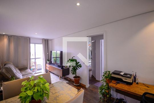 Sala de apartamento à venda com 3 quartos, 83m² em Vila das Mercês, São Paulo