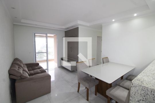 Sala de apartamento à venda com 3 quartos, 74m² em Chácara Belenzinho, São Paulo