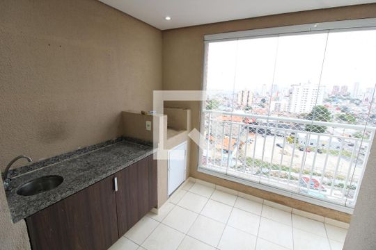 Varanda de apartamento à venda com 3 quartos, 74m² em Chácara Belenzinho, São Paulo