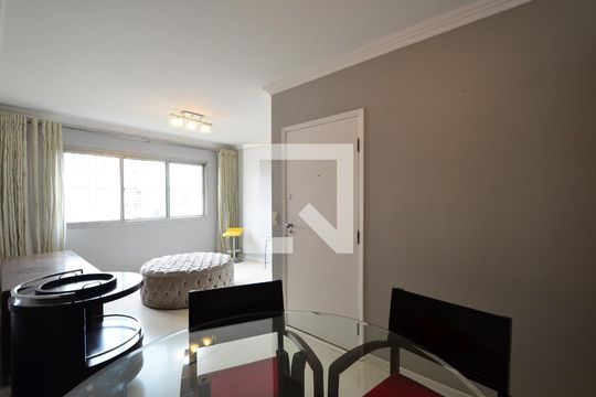 Sala de apartamento para alugar com 2 quartos, 78m² em Vila Clementino, São Paulo