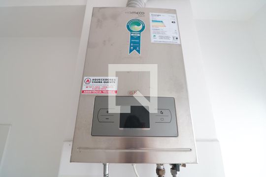 Cozinha e Área de Serviço- aquecedor de apartamento à venda com 2 quartos, 45m² em Brás, São Paulo