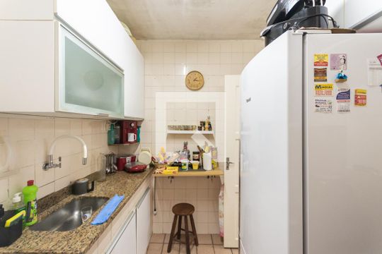 Cozinha de apartamento à venda com 2 quartos, 100m² em Tijuca, Rio de Janeiro