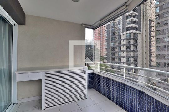 Varanda da Sala de apartamento para alugar com 2 quartos, 89m² em Jardim, Santo André