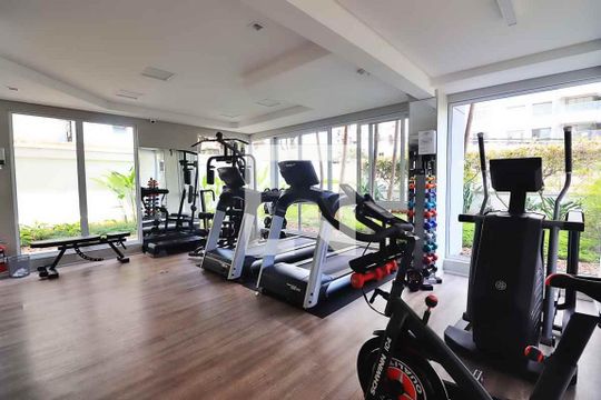 Área comum de apartamento para alugar com 2 quartos, 89m² em Jardim, Santo André