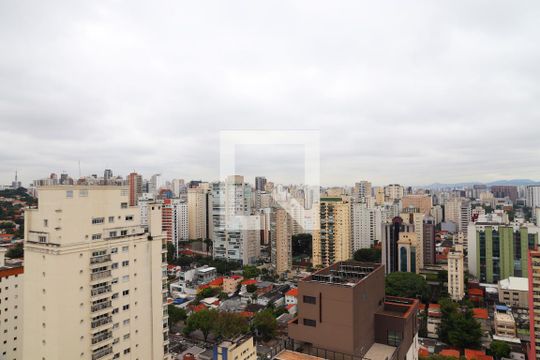 Vista da Sala de kitnet/studio à venda com 1 quarto, 34m² em Santa Cecília, São Paulo
