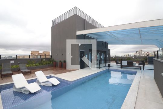 Piscina de apartamento para alugar com 1 quarto, 25m² em Santana, São Paulo