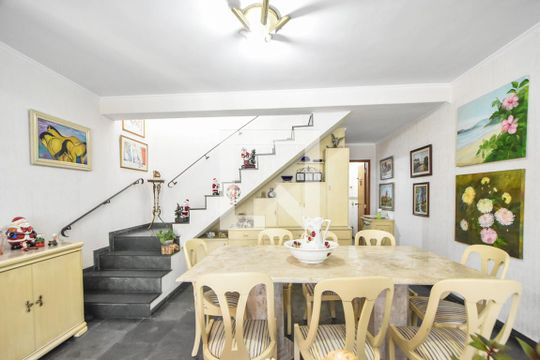 Sala de Jantar de casa à venda com 3 quartos, 185m² em Campo Belo, São Paulo