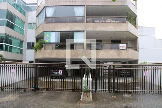 Fachada do Prédio de apartamento para alugar com 2 quartos, 78m² em Recreio dos Bandeirantes, Rio de Janeiro