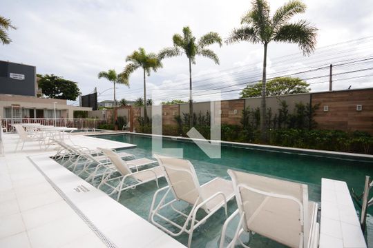Área comum - Piscina de apartamento para alugar com 3 quartos, 68m² em Marechal Hermes, Rio de Janeiro