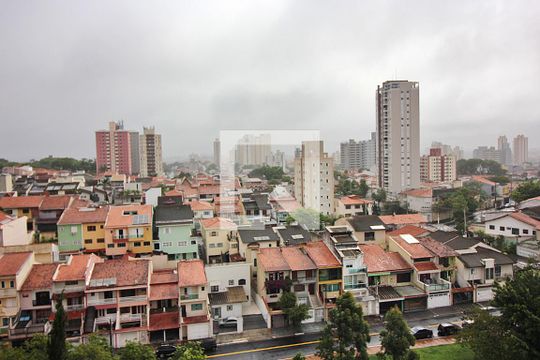 Vista da Sacada da Sala de apartamento para alugar com 2 quartos, 62m² em Nova Petrópolis, São Bernardo do Campo