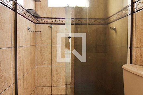 Banheiro Social de apartamento para alugar com 2 quartos, 62m² em Nova Petrópolis, São Bernardo do Campo