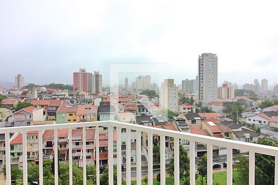 Sacada da Sala de apartamento para alugar com 2 quartos, 62m² em Nova Petrópolis, São Bernardo do Campo