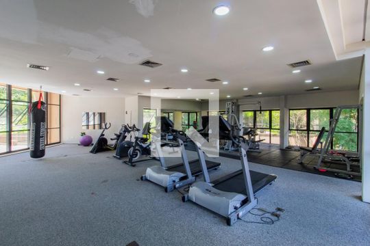 Área comum - Academia de apartamento à venda com 1 quarto, 35m² em Paraíso do Morumbi, São Paulo