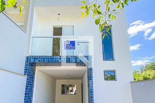 Fachada de casa de condomínio à venda com 4 quartos, 200m² em Parque São Vicente, Mauá