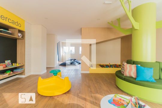 Área Comum - Brinquedoteca de apartamento para alugar com 2 quartos, 34m² em Vila Pierina, São Paulo