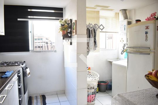 Cozinha de apartamento para alugar com 3 quartos, 70m² em Campo Grande, Rio de Janeiro