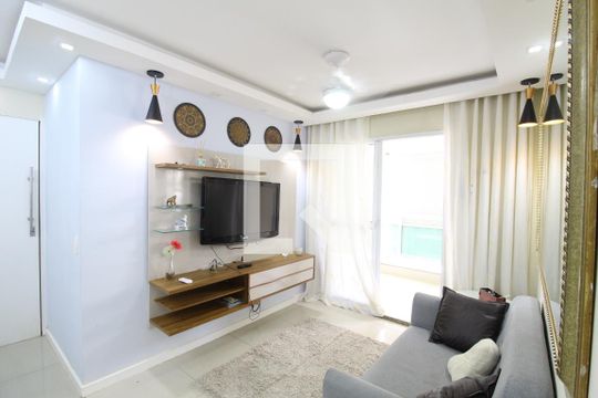 Sala de apartamento à venda com 3 quartos, 77m² em Jacarepaguá, Rio de Janeiro