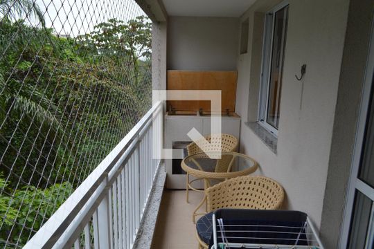 Varanda de apartamento para alugar com 3 quartos, 98m² em Taquara, Rio de Janeiro