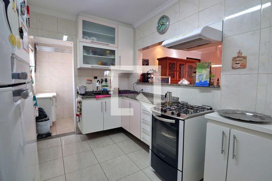 Cozinha de apartamento à venda com 3 quartos, 200m² em Parque das Nações, Santo André