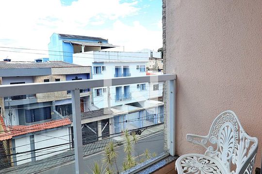 Varanda da Sala de apartamento à venda com 3 quartos, 200m² em Parque das Nações, Santo André
