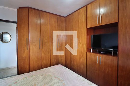 Quarto 1 - Suíte de apartamento à venda com 3 quartos, 200m² em Parque das Nações, Santo André
