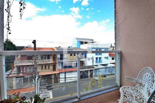 Varanda da Sala de apartamento à venda com 3 quartos, 200m² em Parque das Nações, Santo André