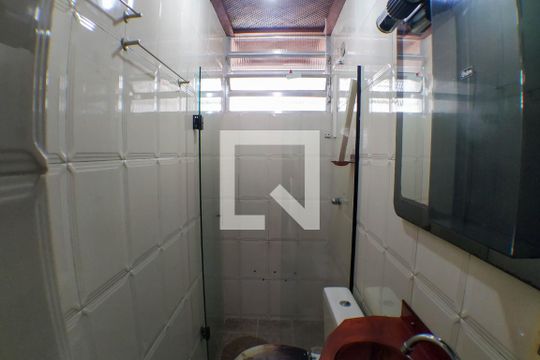 Banheiro da Suíte de apartamento à venda com 1 quarto, 53m² em Vital Brasil, Niterói