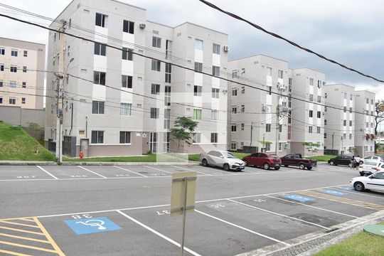 Vista da Area de Serviço de apartamento à venda com 2 quartos, 45m² em Campo Grande, Rio de Janeiro