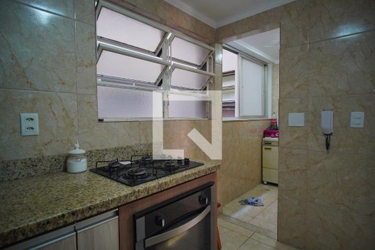 Cozinha de apartamento à venda com 2 quartos, 78m² em Mauá, Novo Hamburgo
