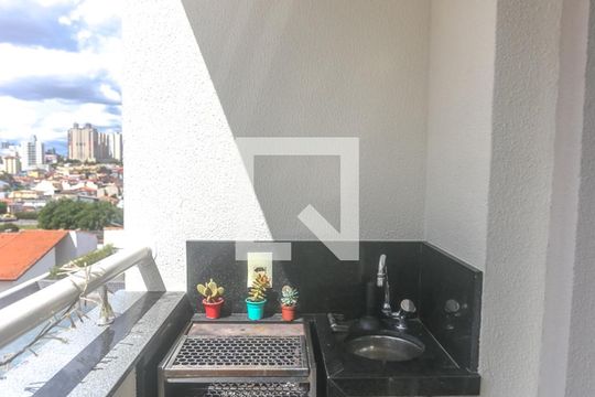 Varanda  de apartamento para alugar com 2 quartos, 50m² em Baeta Neves, São Bernardo do Campo