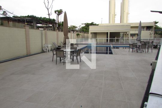 Área comum de apartamento para alugar com 2 quartos, 45m² em Campo Grande, Rio de Janeiro