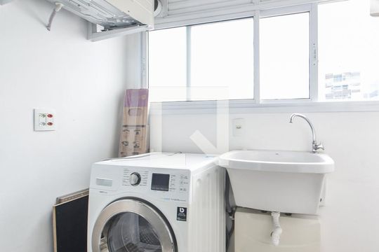 Lavanderia de apartamento à venda com 1 quarto, 53m² em Cidade Monções, São Paulo