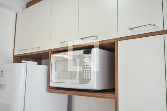 Cozinha de apartamento à venda com 1 quarto, 53m² em Cidade Monções, São Paulo