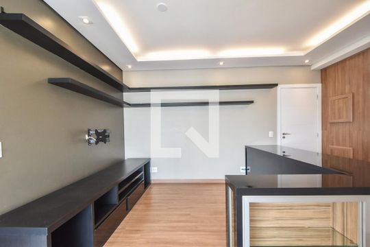 Sala de apartamento para alugar com 1 quarto, 53m² em Cidade Monções, São Paulo