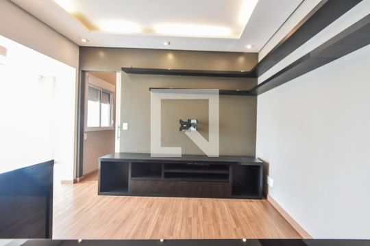 Sala de apartamento para alugar com 1 quarto, 53m² em Cidade Monções, São Paulo