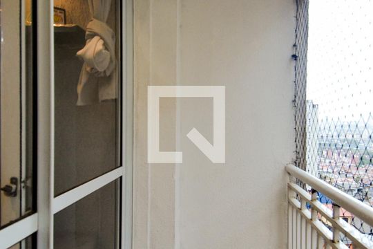 Varanda da Sala de apartamento para alugar com 2 quartos, 47m² em Ponte Grande, Guarulhos
