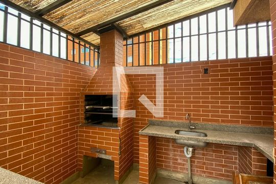 Área comum - Churrasqueira de apartamento para alugar com 3 quartos, 66m² em Samambaia Norte (samambaia), Brasília