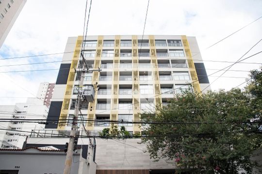 Fachada de apartamento para alugar com 1 quarto, 29m² em Vila Clementino, São Paulo