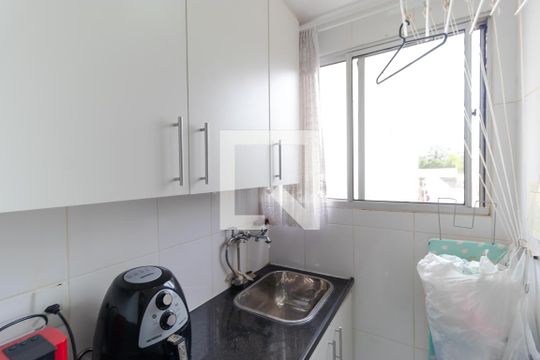 Área de Serviço de apartamento à venda com 2 quartos, 47m² em Vila Trinta E Um de Março, Campinas