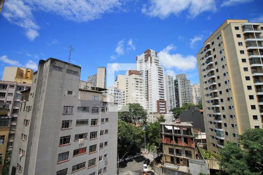 Vista de apartamento à venda com 1 quarto, 30m² em Bela Vista, São Paulo