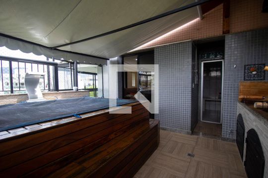 Varanda de apartamento para alugar com 3 quartos, 265m² em Recreio dos Bandeirantes, Rio de Janeiro