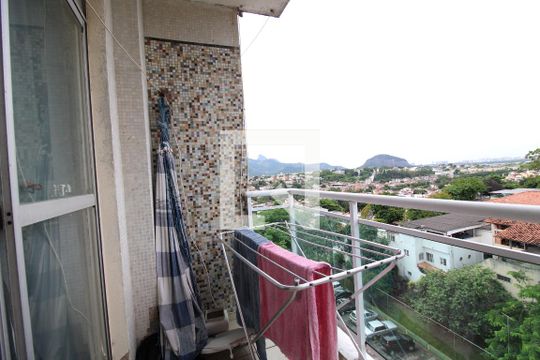 Varanda de apartamento para alugar com 2 quartos, 98m² em Freguesia (jacarepaguá), Rio de Janeiro
